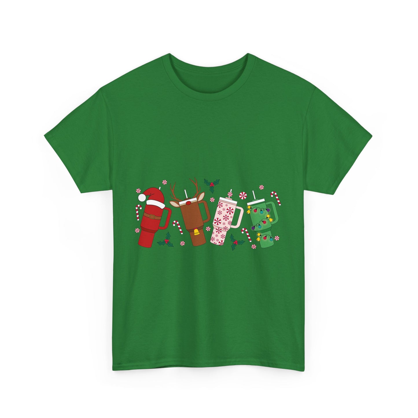 Christmas Unisex Garment-dyed Long Sleeve T-ShirtUnisex Heavy Cotton Tee