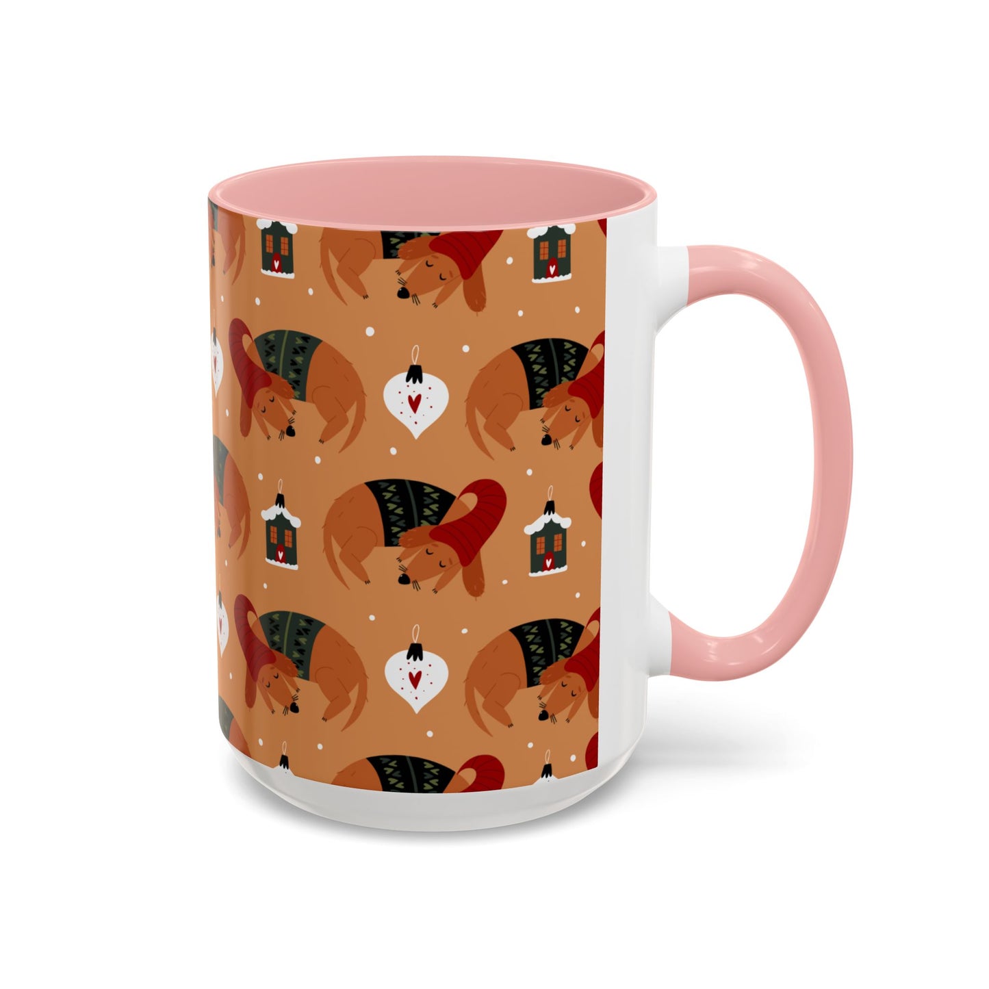 Christmas Accent Coffee Mug (11, 15oz)