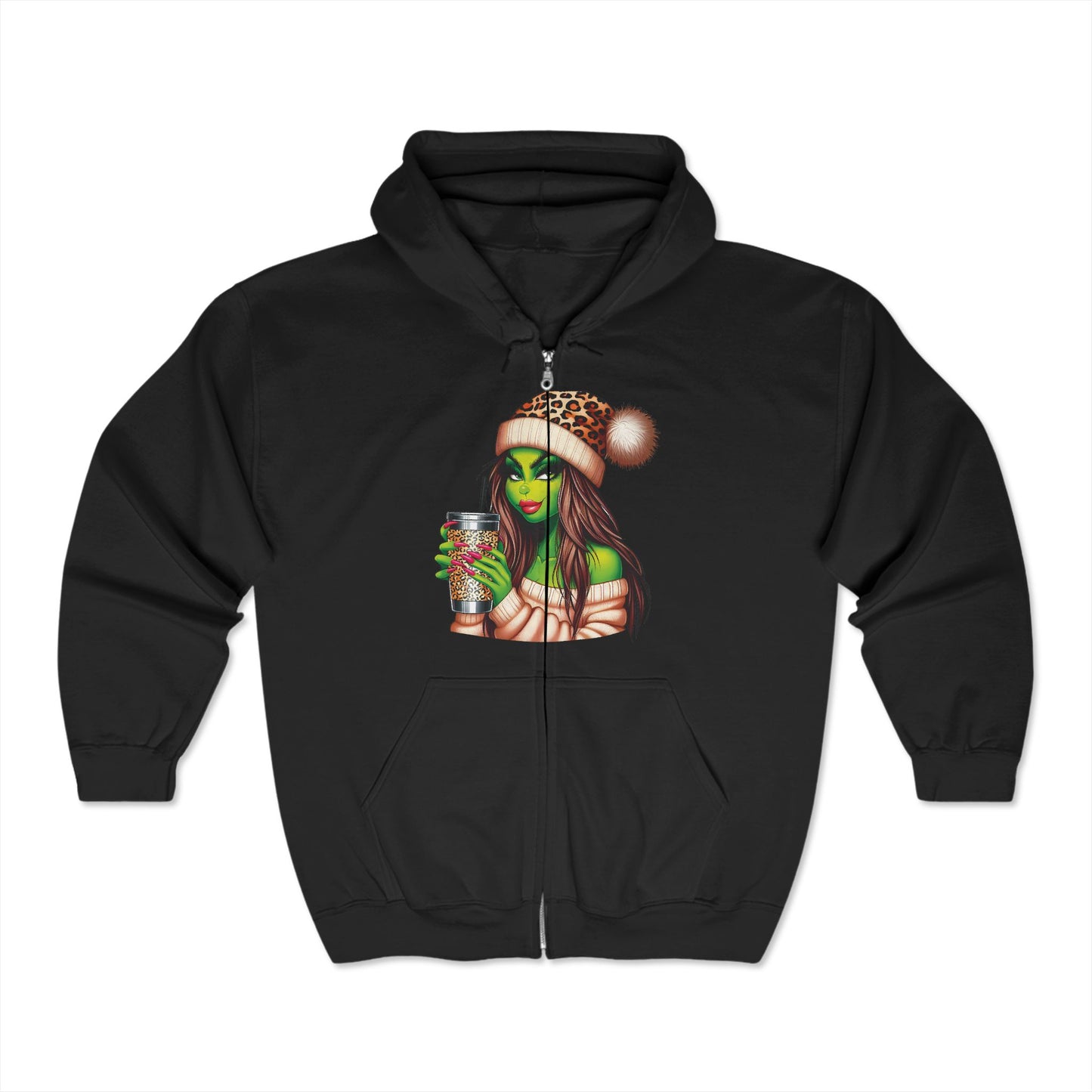 Christmas Unisex Heavy Blend™ Full Zip Hooded Sweatshirt
