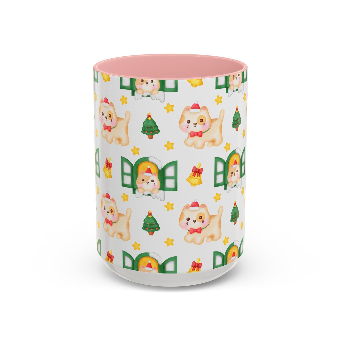 Christmas Accent Coffee Mug (11, 15oz)