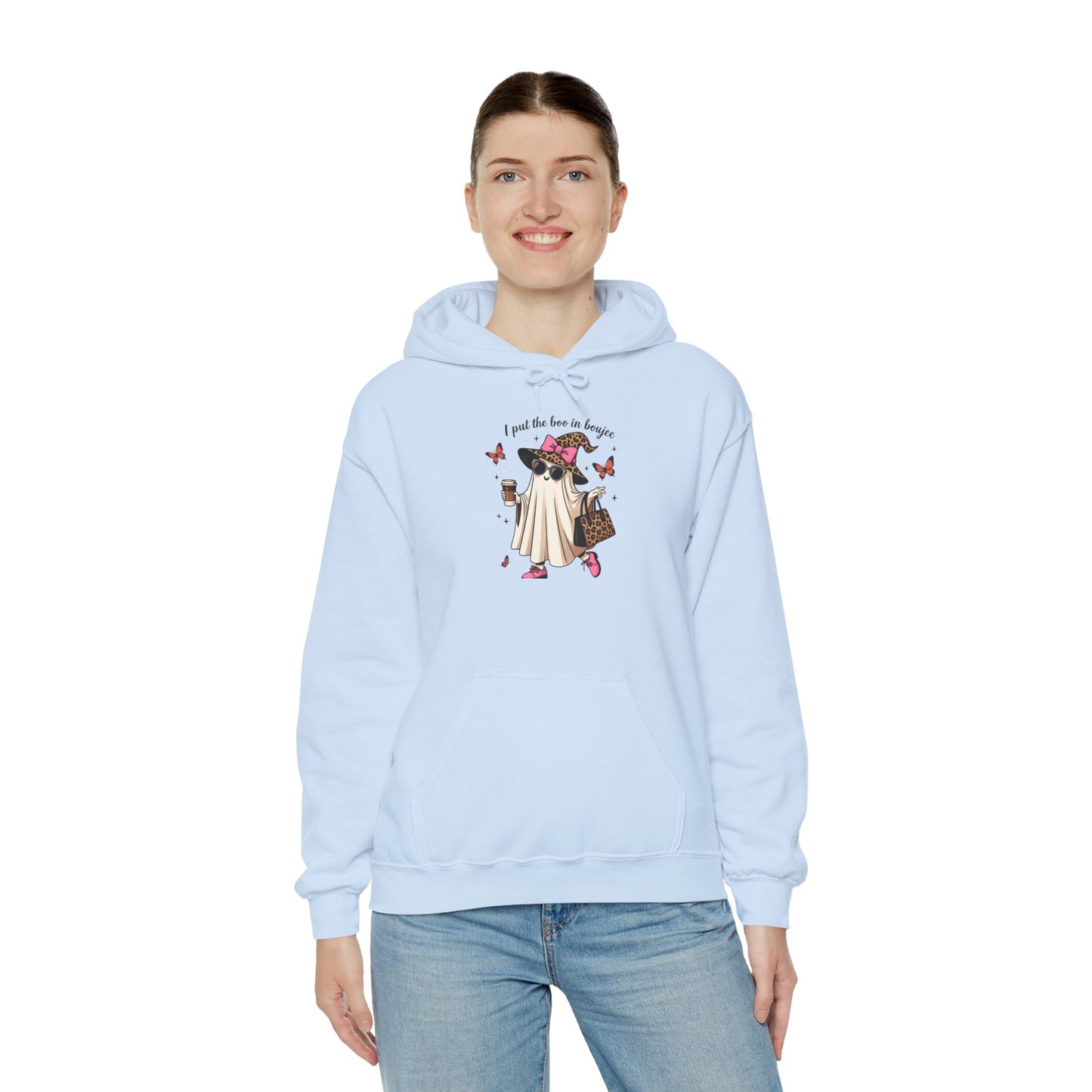 Fashionable Fun Hoodie with Butterfly Print – Perfect for Casual Wear, Gifts, Spring Outfits, Art Lovers, Cozy Days