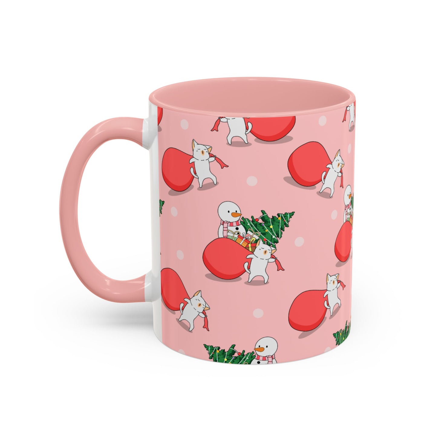 Christmas Accent Coffee Mug (11, 15oz)