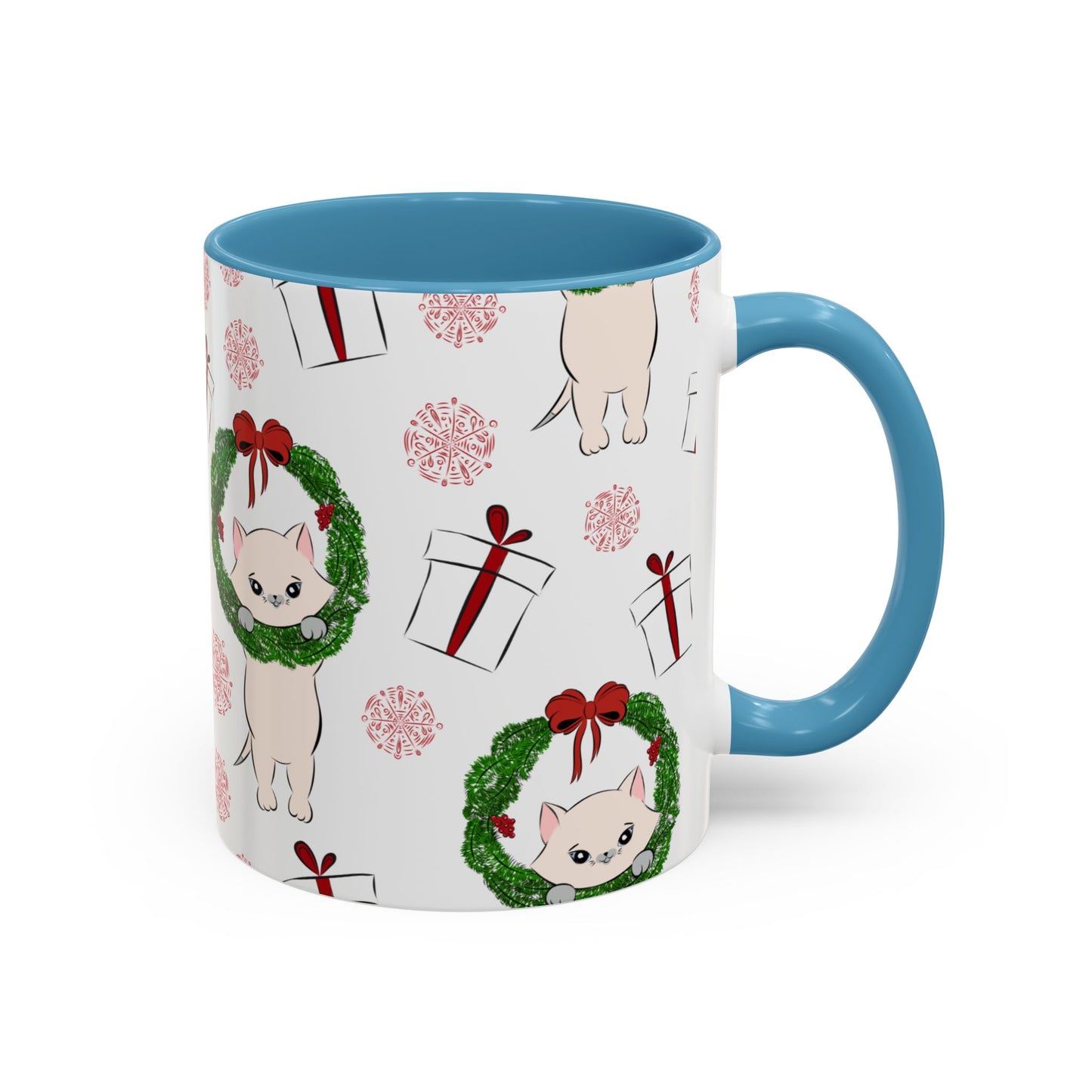 Christmas Accent Coffee Mug (11, 15oz)