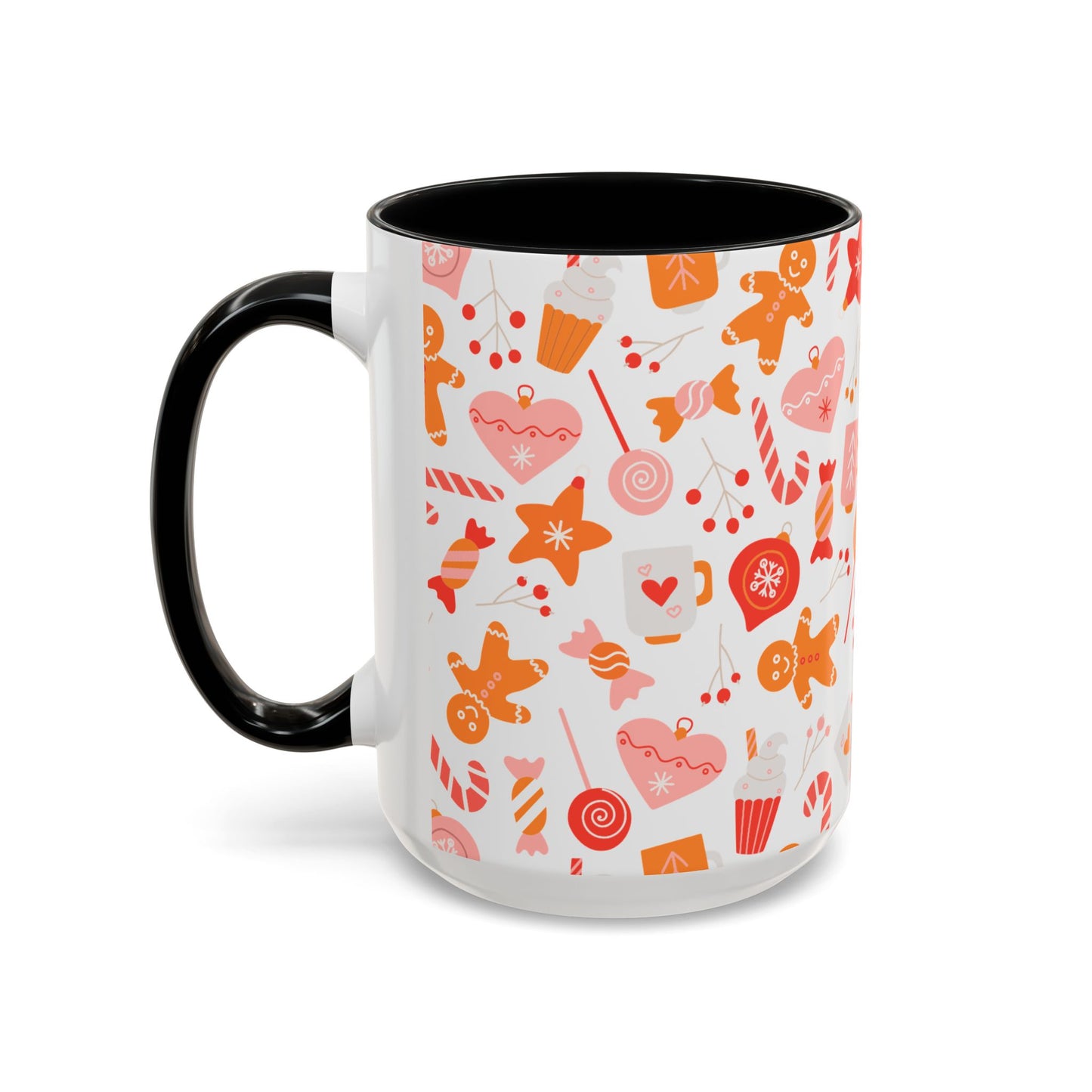 Christmas Accent Coffee Mug (11, 15oz)