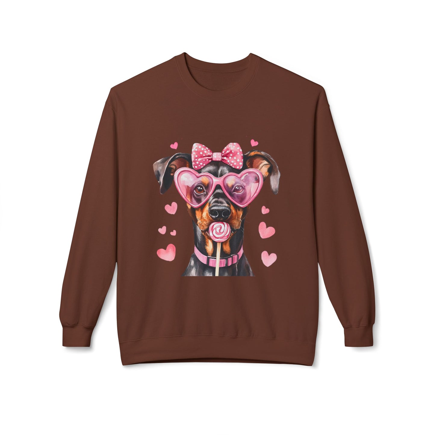 Valentines Unisex Midweight Softstyle Fleece Crewneck Sweatshirt