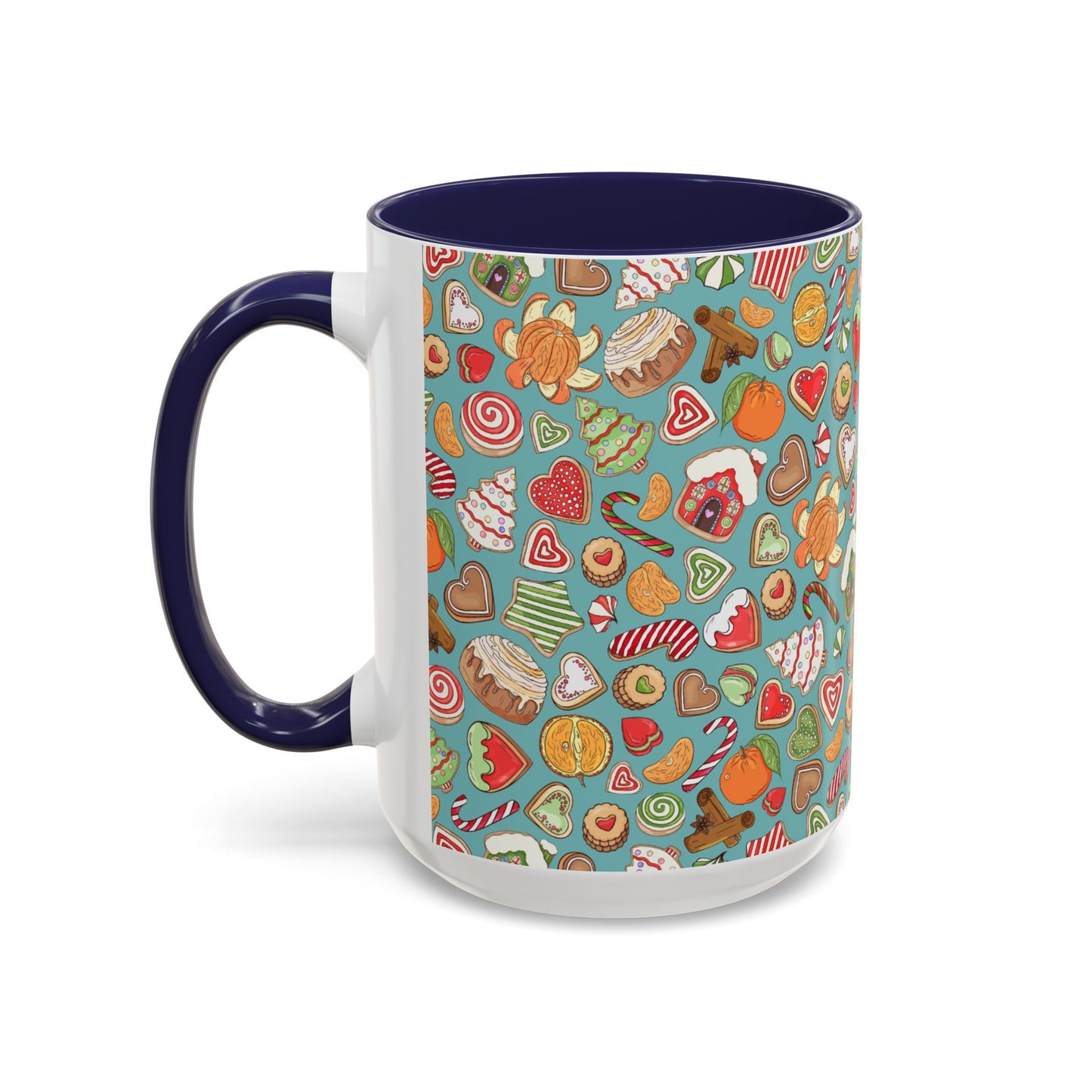 Christmas Accent Coffee Mug (11, 15oz)