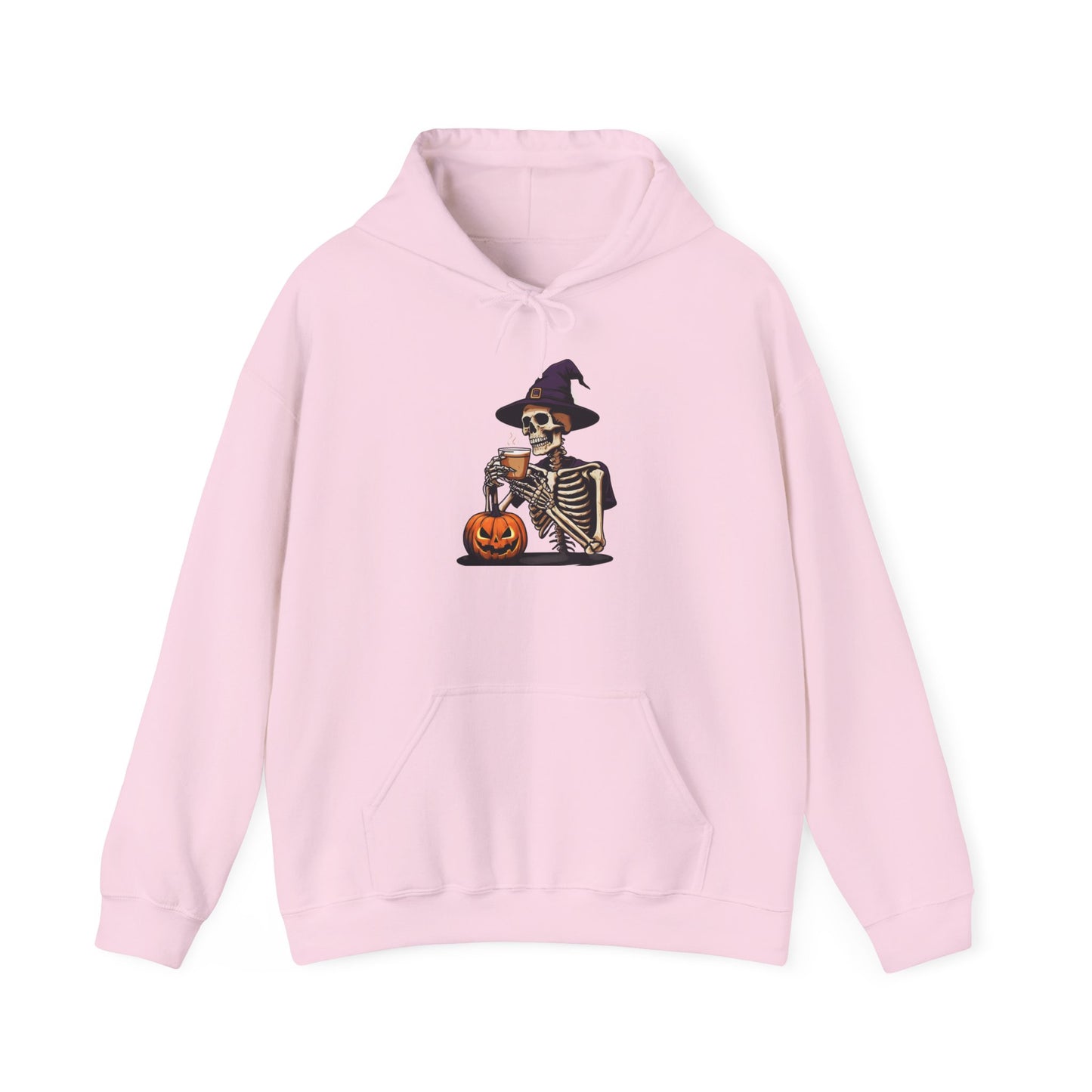 Halloween Skeleton Hoodie, Unisex Fall Sweatshirt, Spooky Season Apparel, Cozy Costume Alternative, Halloween Gift for Him/Her