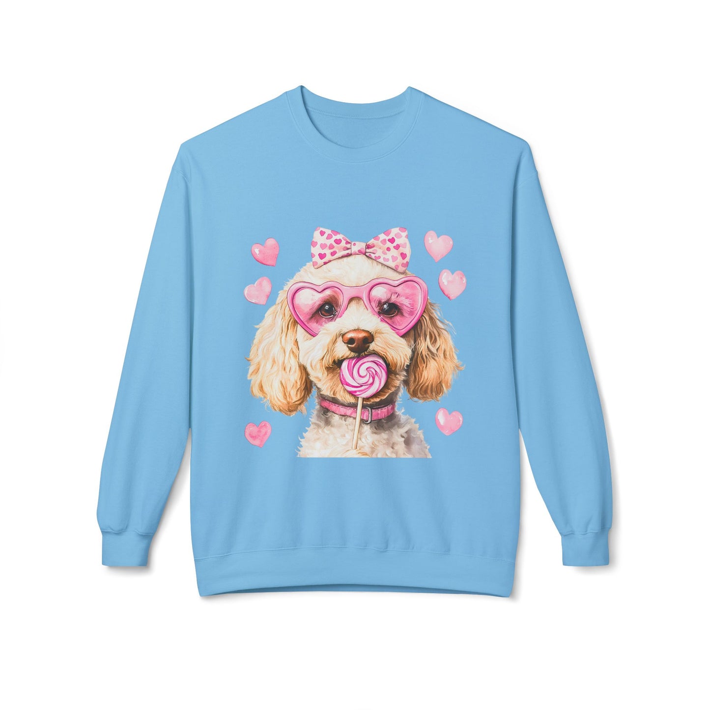 Valentines Unisex Midweight Softstyle Fleece Crewneck Sweatshirt