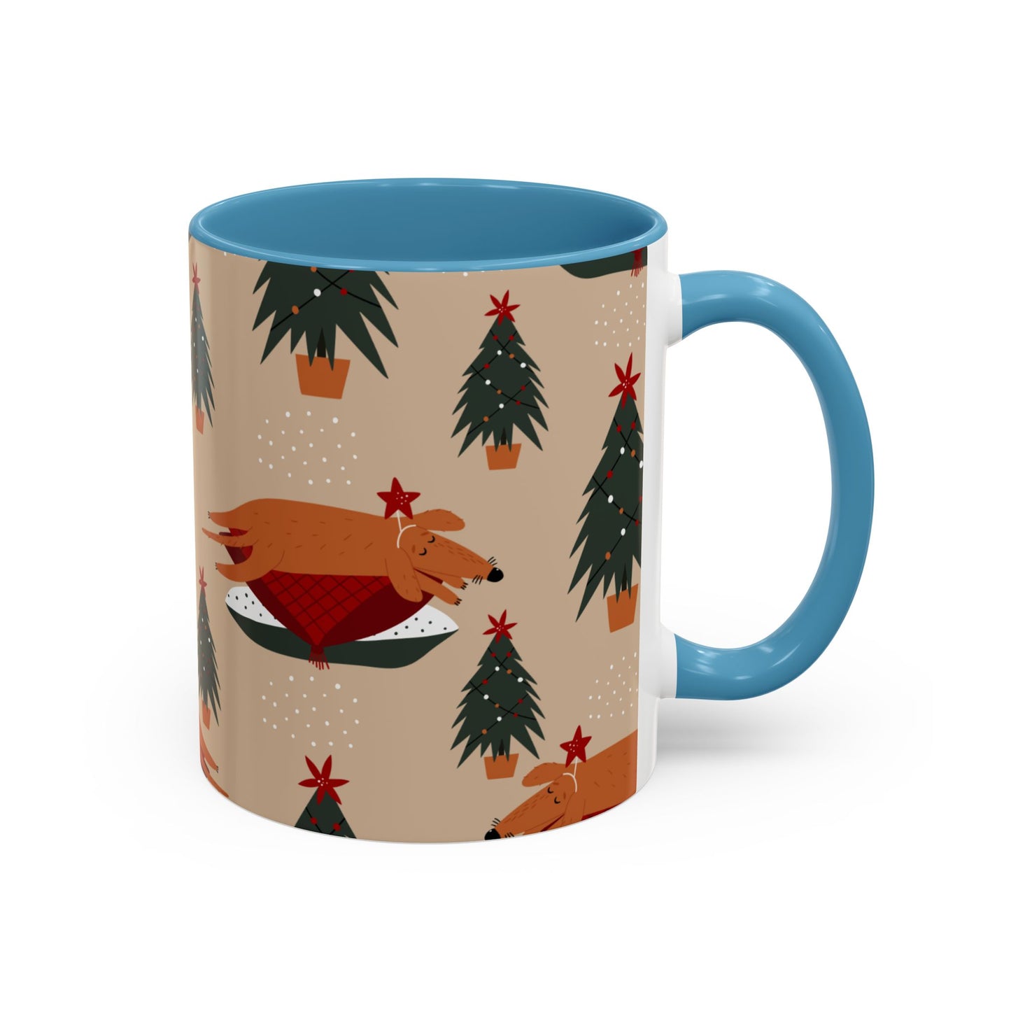 Christmas Accent Coffee Mug (11, 15oz)