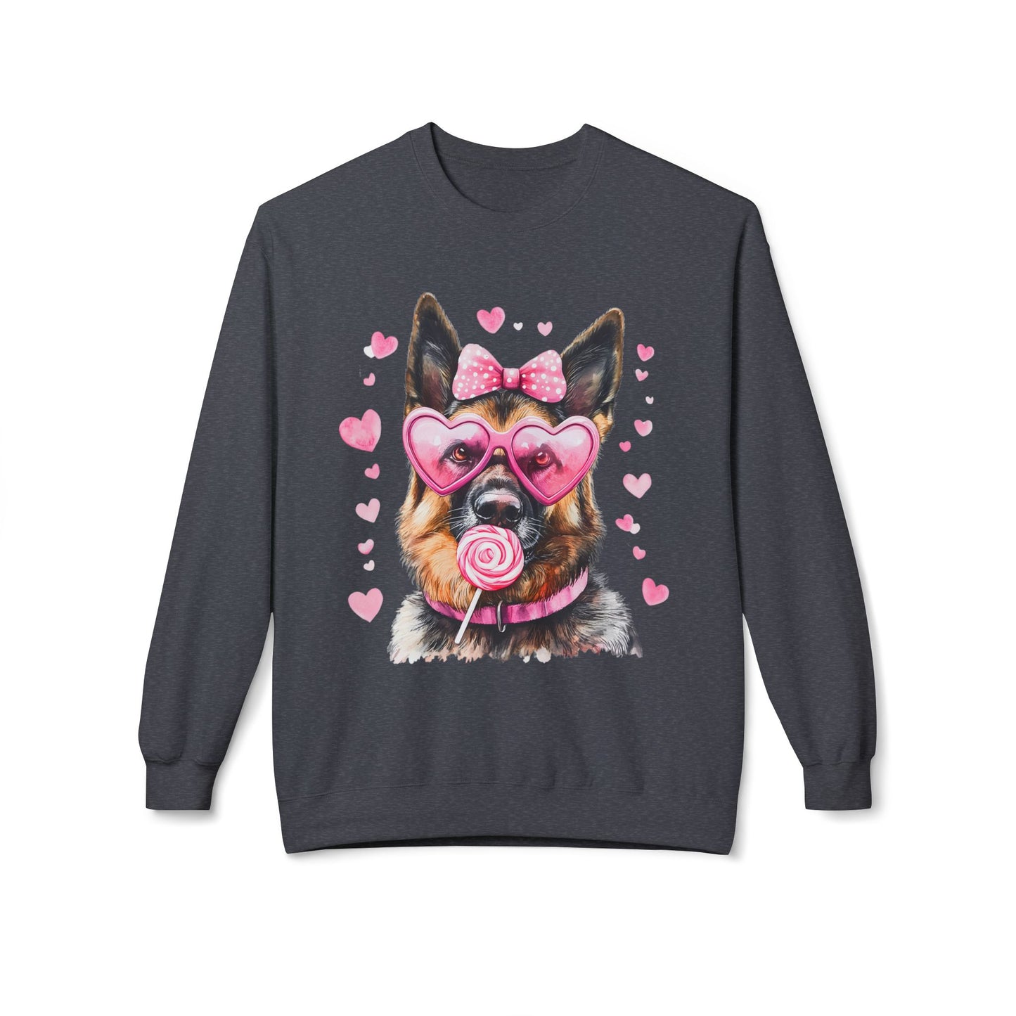 Valentines Unisex Midweight Softstyle Fleece Crewneck Sweatshirt