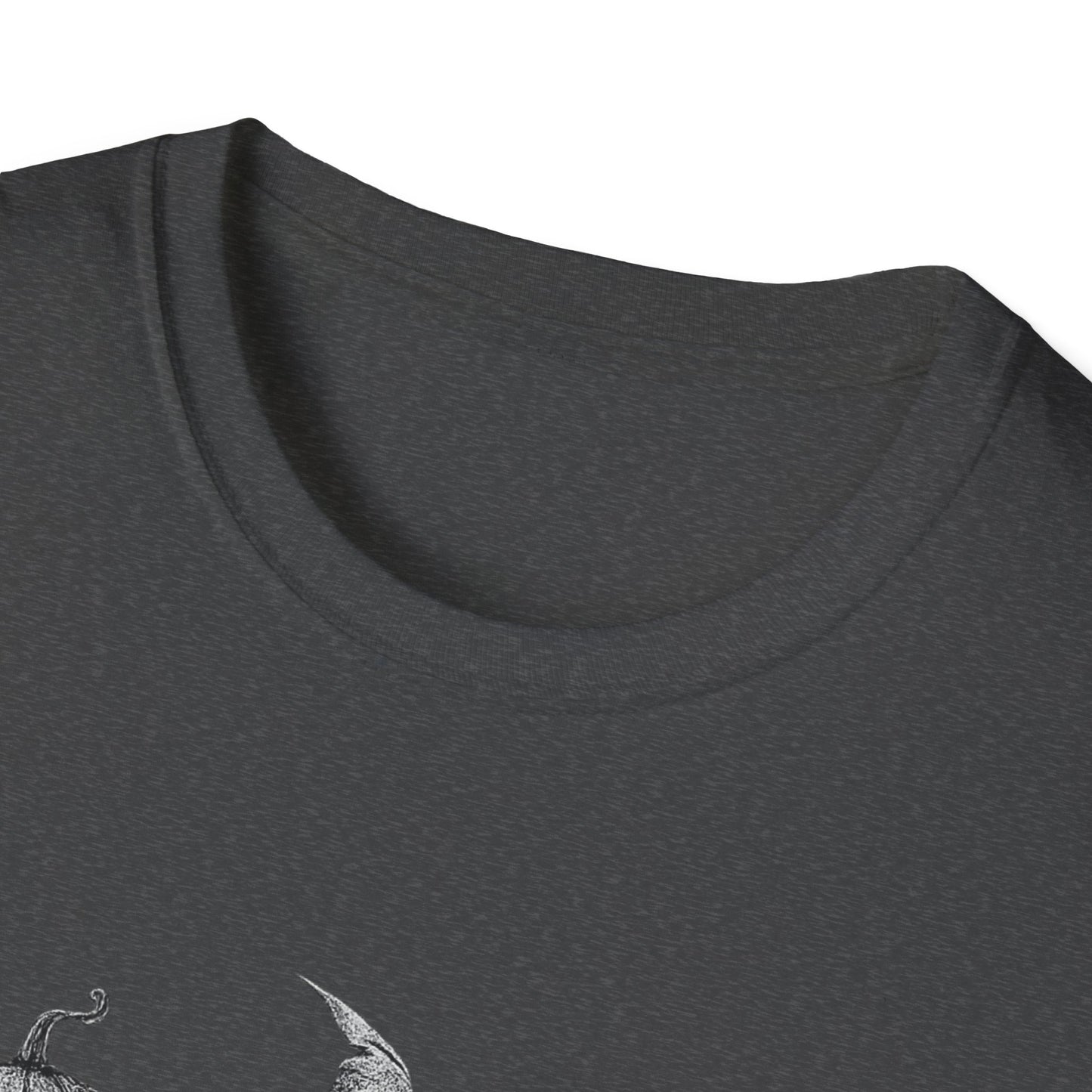 Halloween Graphic Tee, Unisex Softstyle T-Shirt, Spooky Season Shirt, Fall Fashion, Halloween Costume Top