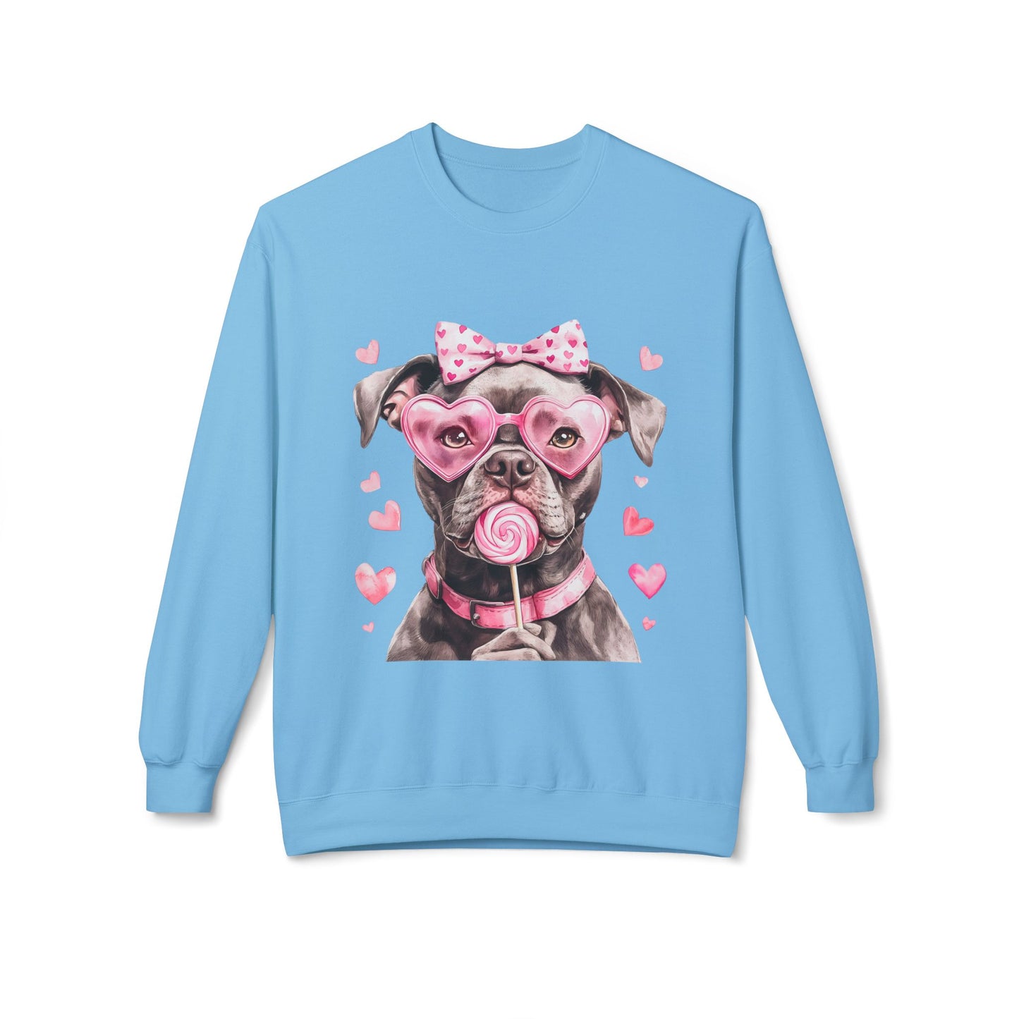 Valentines Unisex Midweight Softstyle Fleece Crewneck Sweatshirt