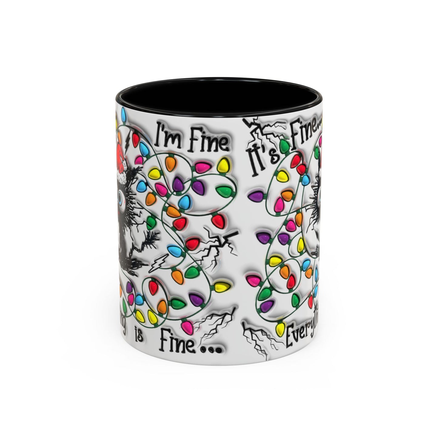 Christmas Accent Coffee Mug (11, 15oz)