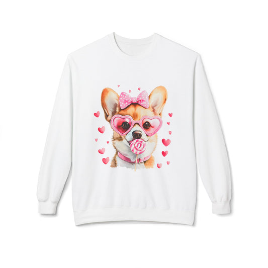 Valentines Unisex Midweight Softstyle Fleece Crewneck Sweatshirt