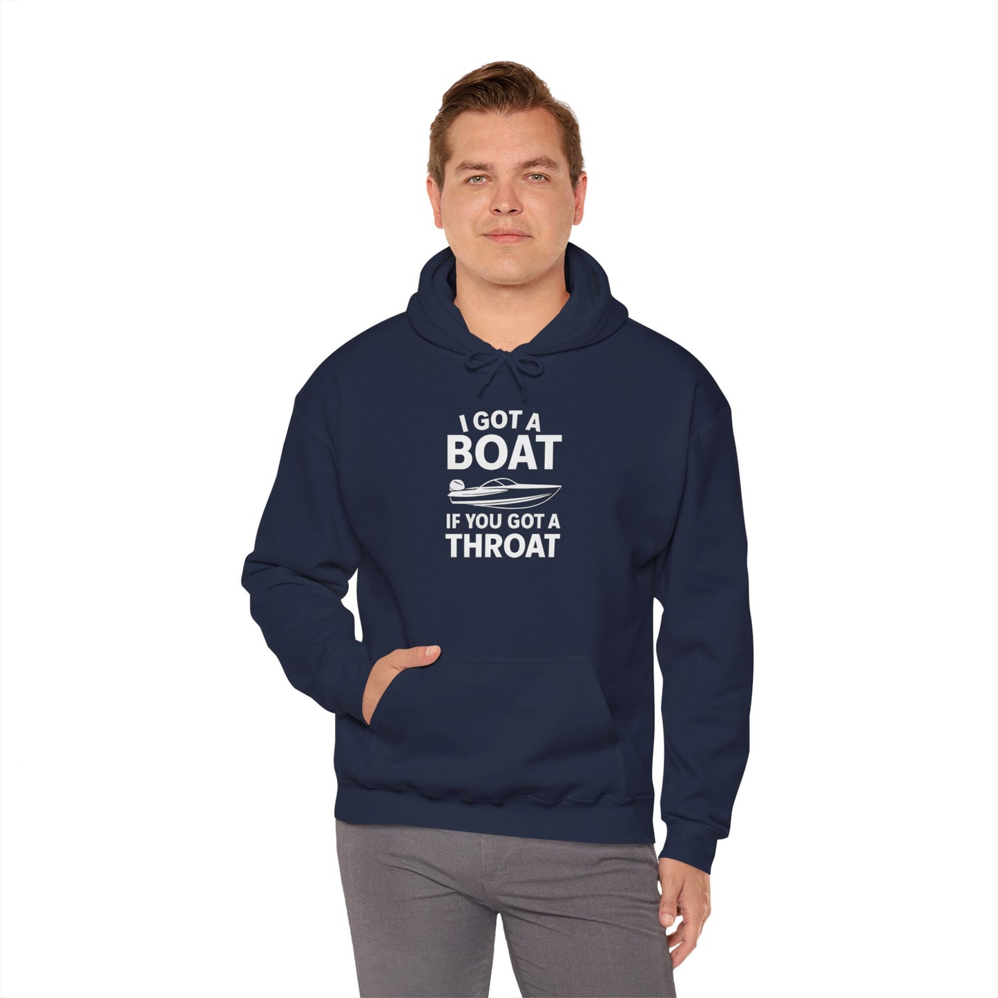 Funny Boat Lover Hoodie, Nautical Sweatshirt, Gift for Boaters, Fishing Apparel, Unisex Hoodie