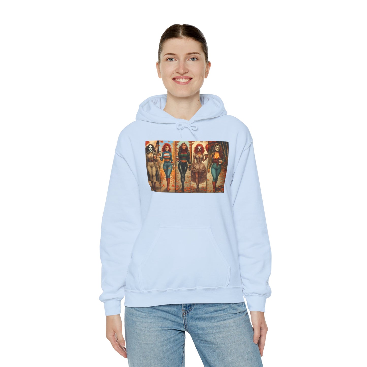 Vibrant Art Hooded Sweatshirt - Cozy Fashion, Perfect Gift, Casual Wear, Unisex Hoodie, Statement Piece