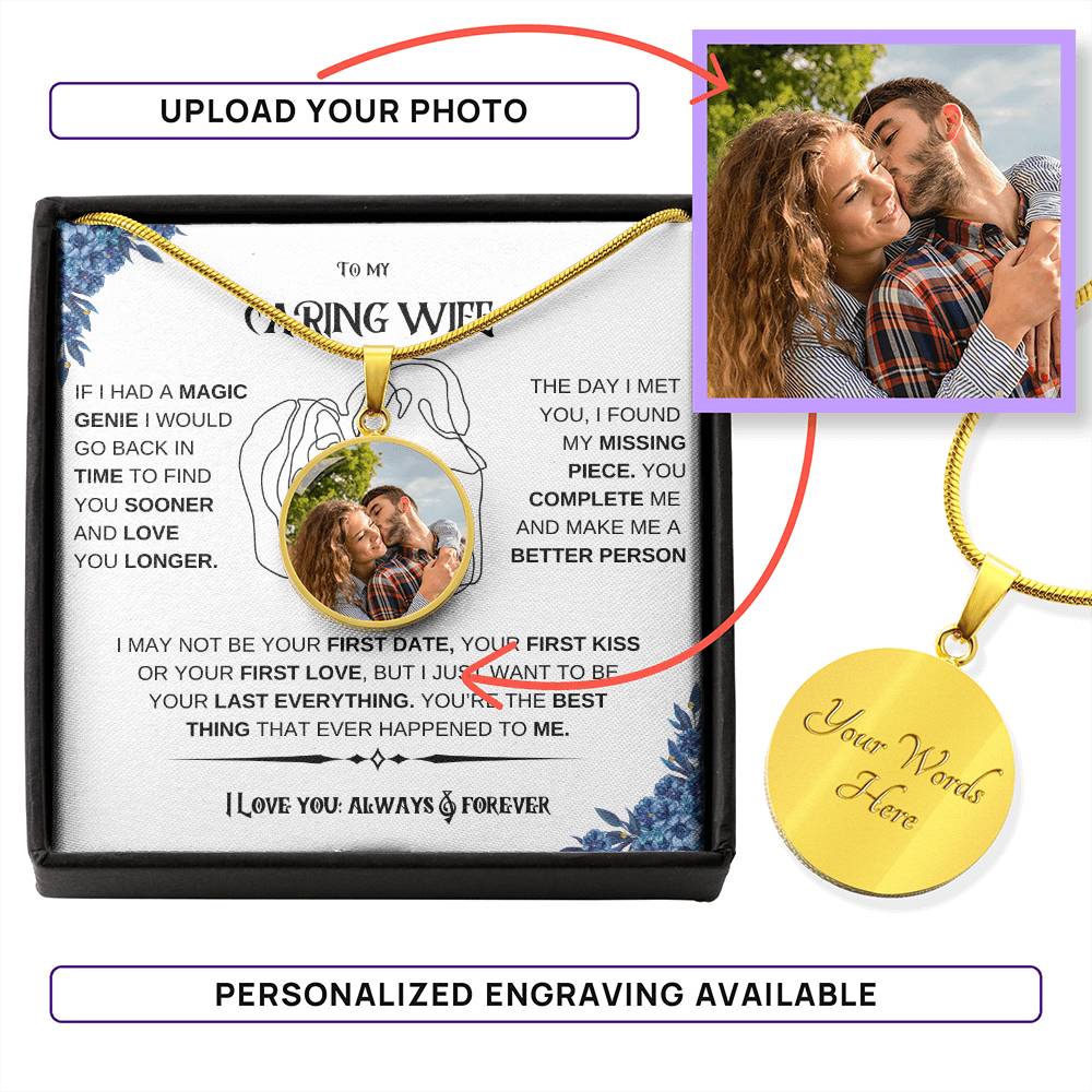 Wife Circle Customize Necklace