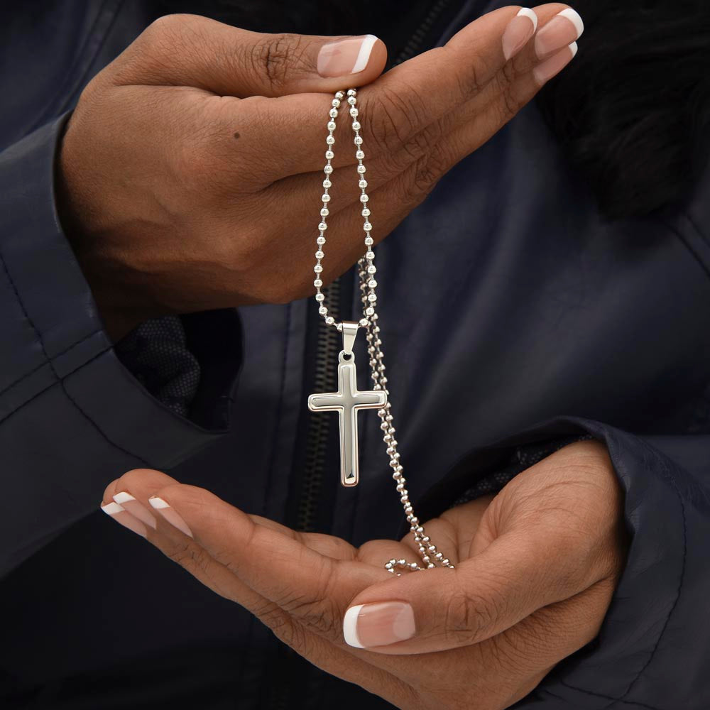 Mother-In-Law Cross Necklace