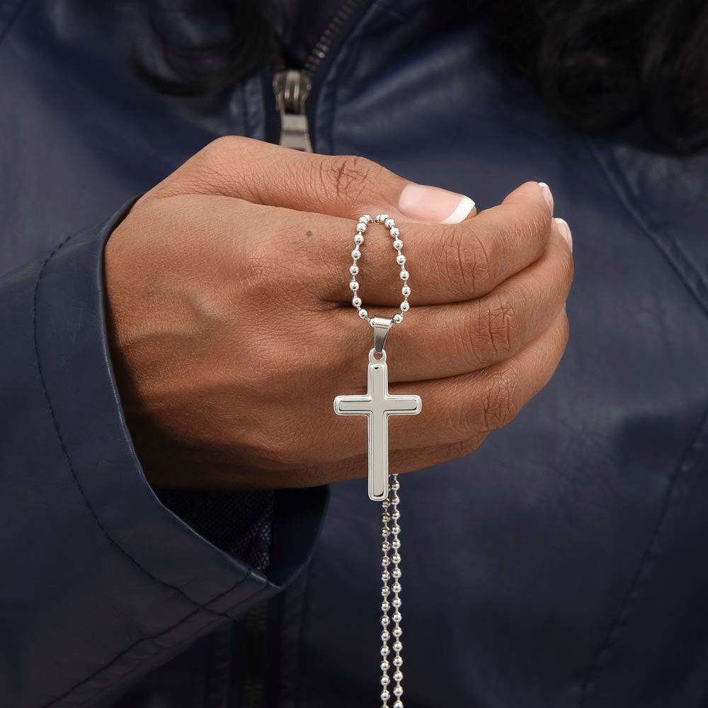 Mother-In-Law Cross Necklace