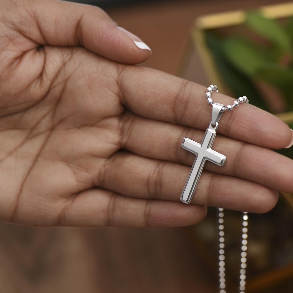 Mother-In-Law Cross Necklace