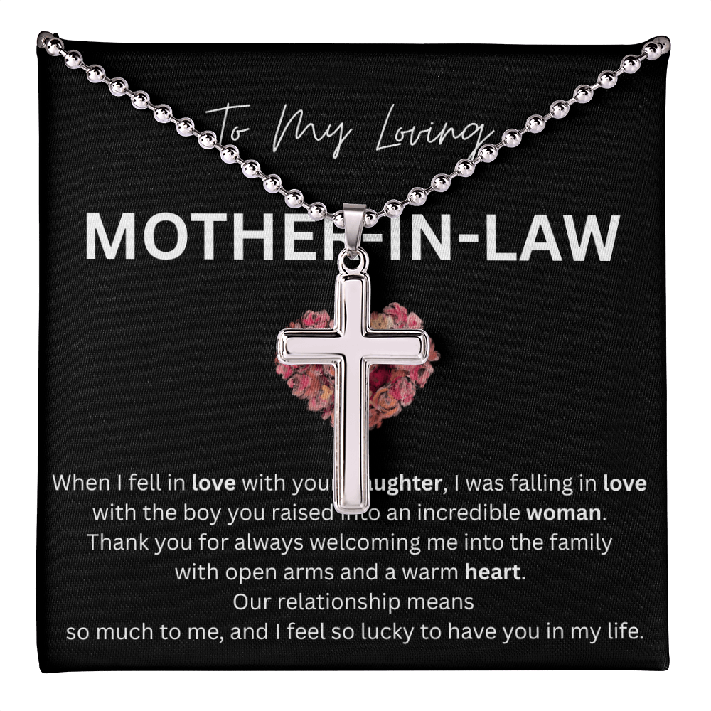 Mother-In-Law Cross Necklace