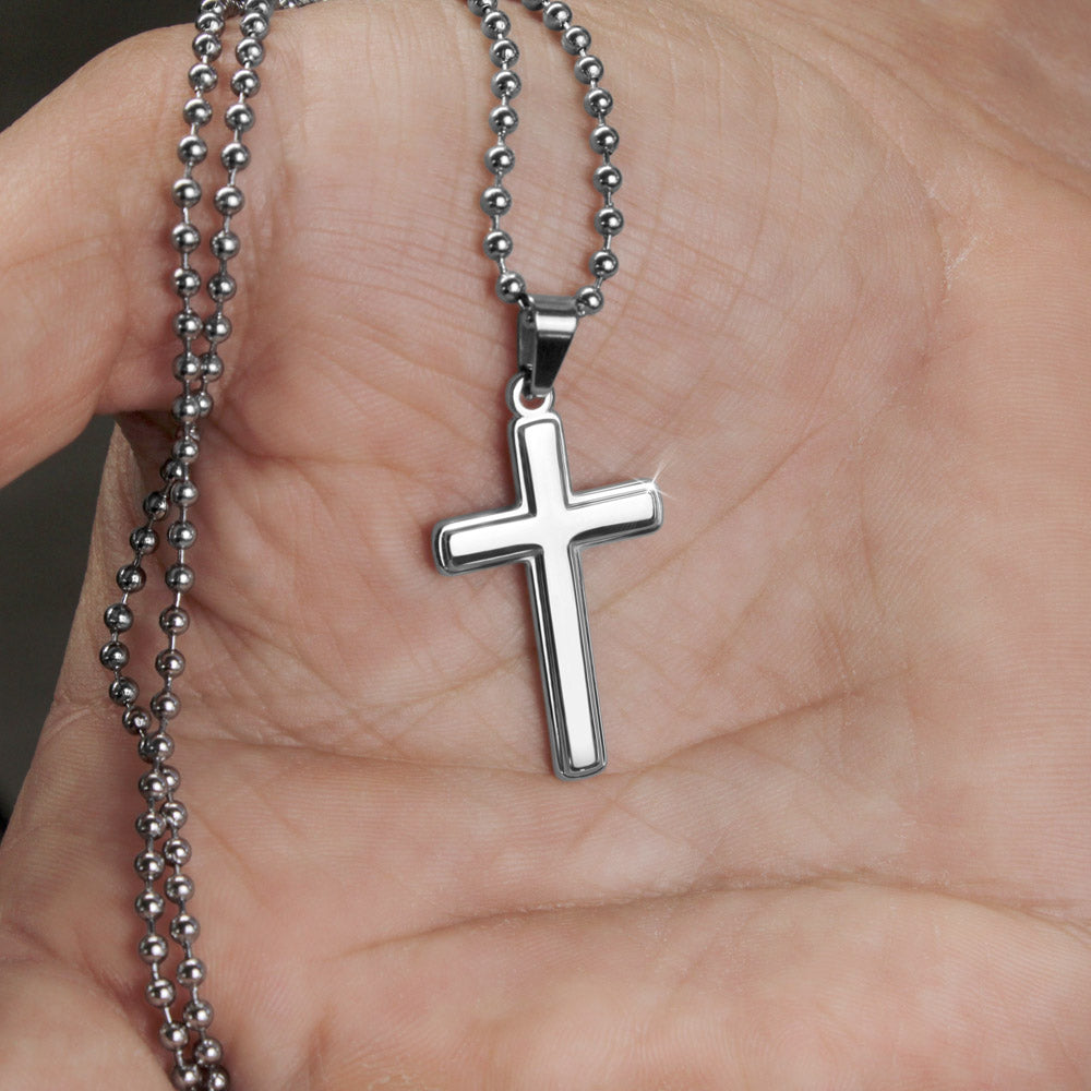 Mother-In-Law Cross Necklace
