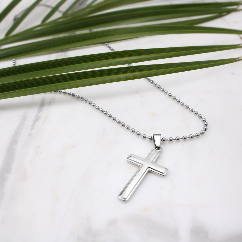 Mother-In-Law Cross Necklace