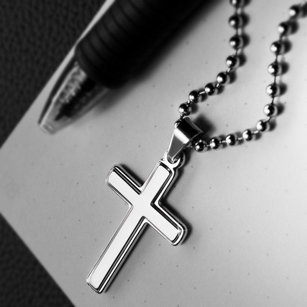 Mother-In-Law Cross Necklace