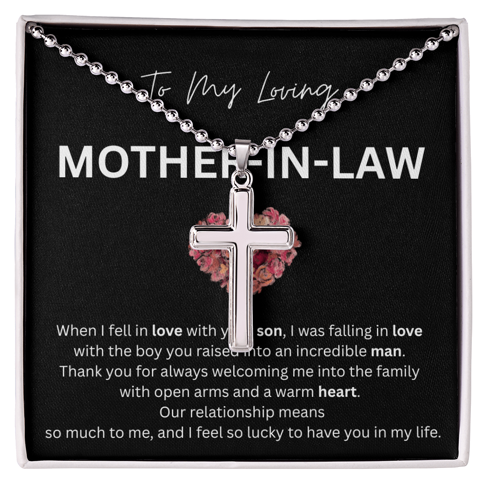 Mother-In-Law Cross Necklace