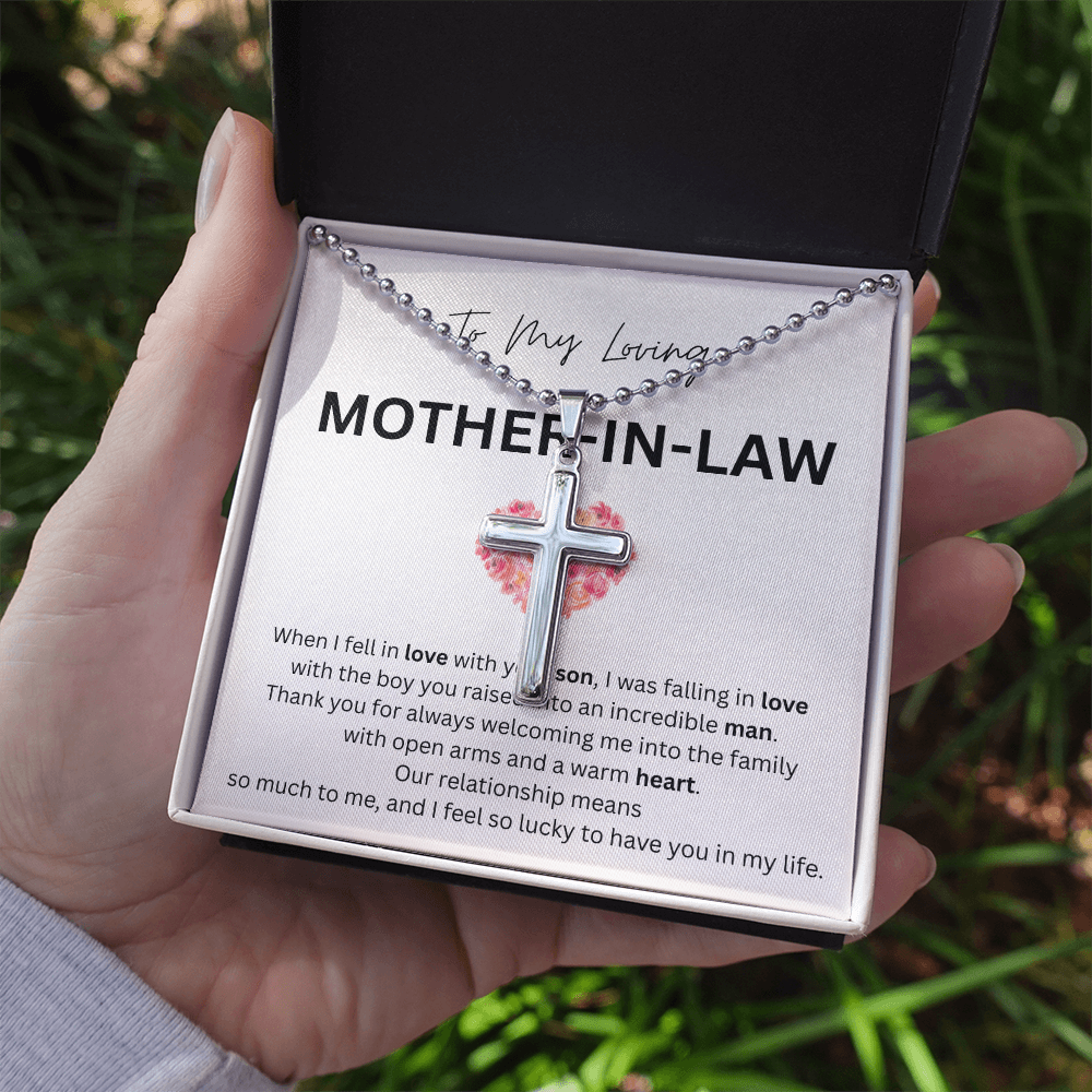 Mother-In-Law Cross Necklace