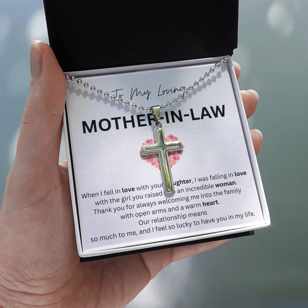 Mother-In-Law Cross Necklace