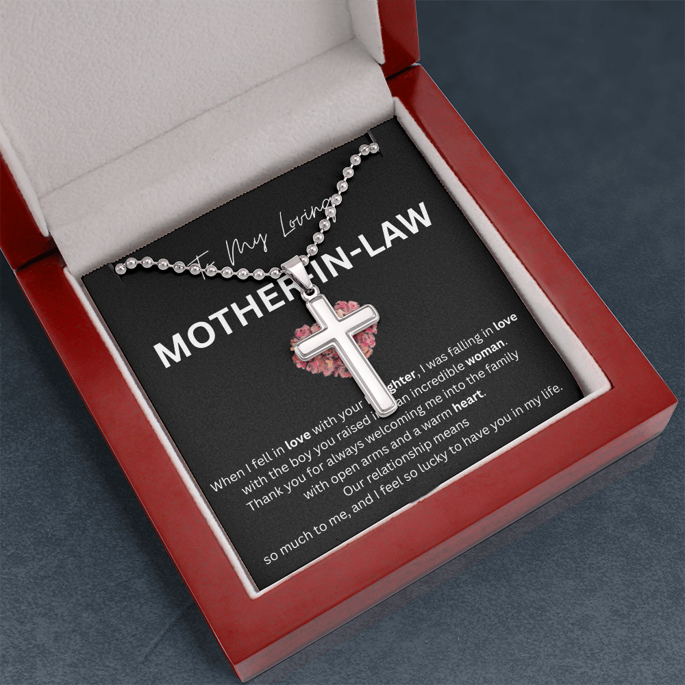 Mother-In-Law Cross Necklace