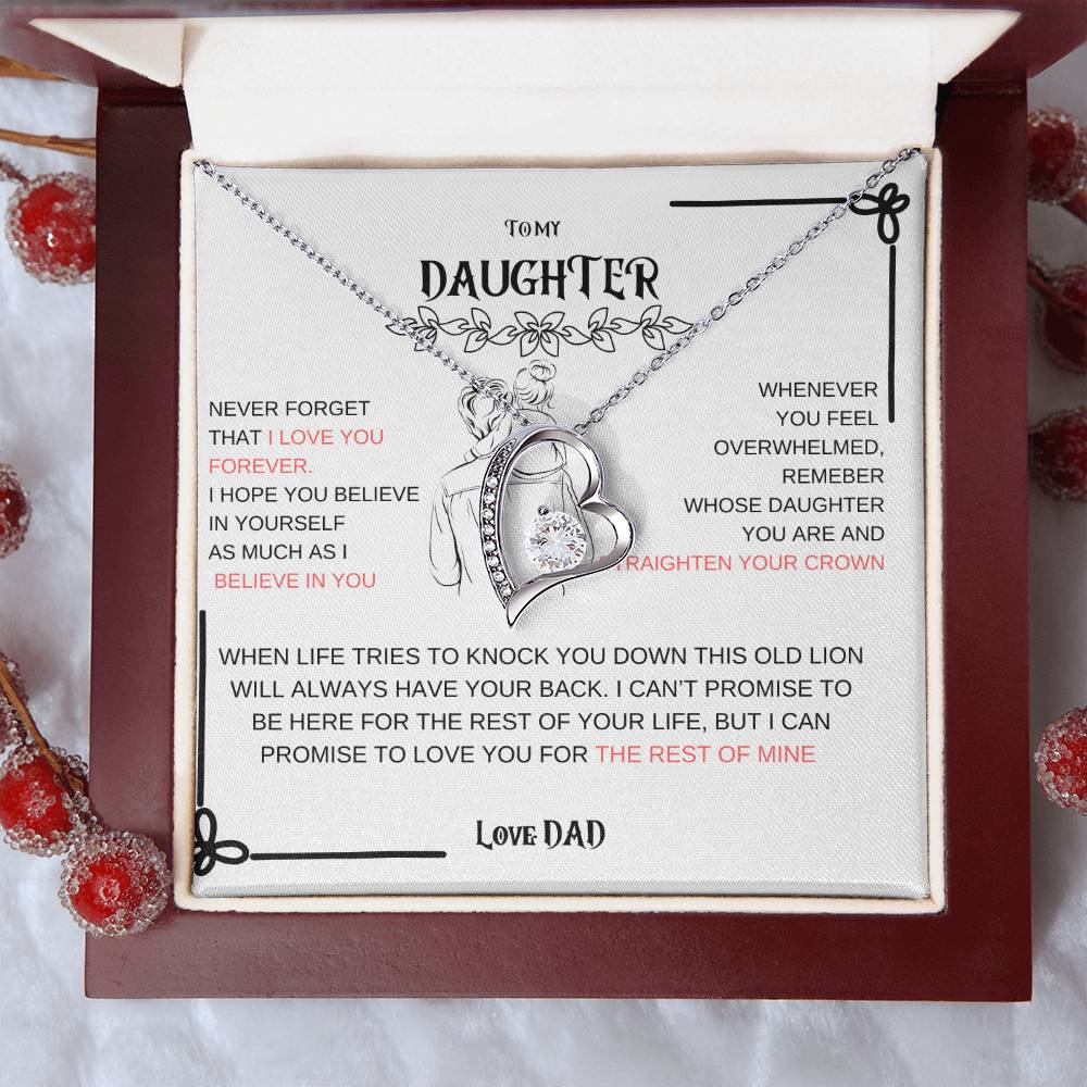 Daughter Forever Love Necklace