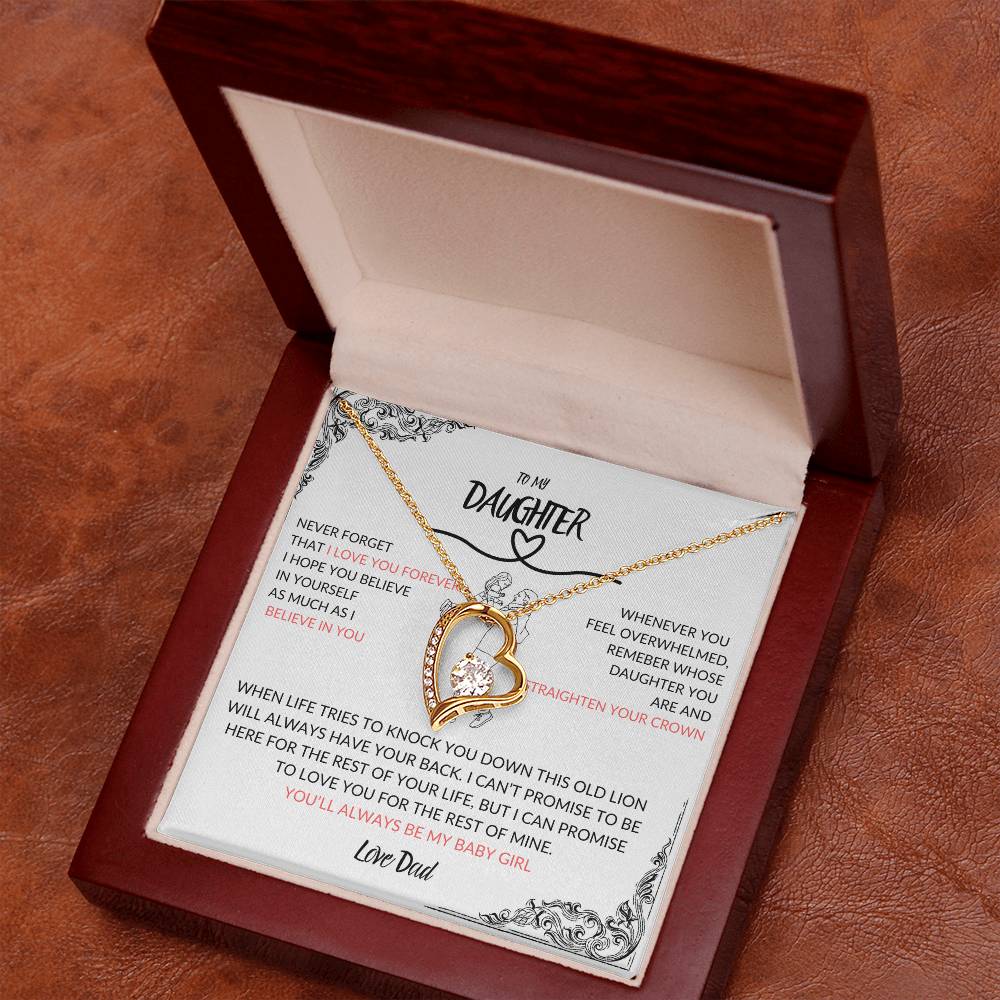 Daughter Forever Love Necklace