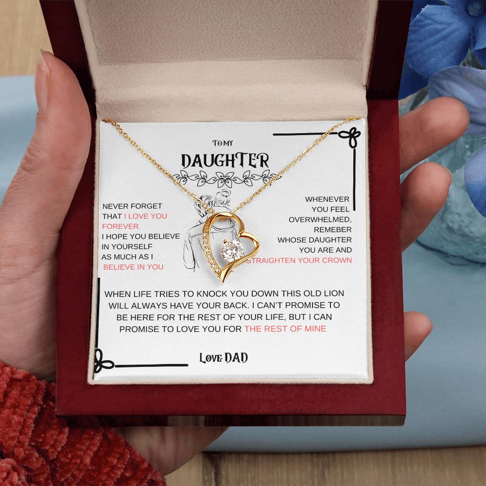 Daughter Forever Love Necklace