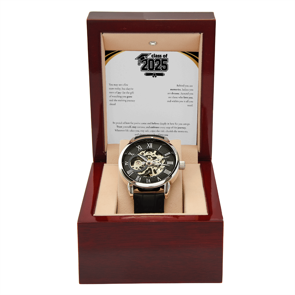 Graduation Men's Openwork Watch