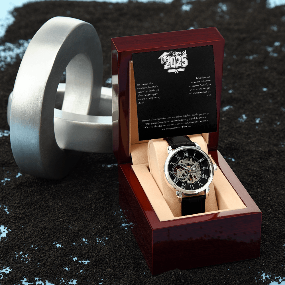 Graduation Men's Openwork Watch
