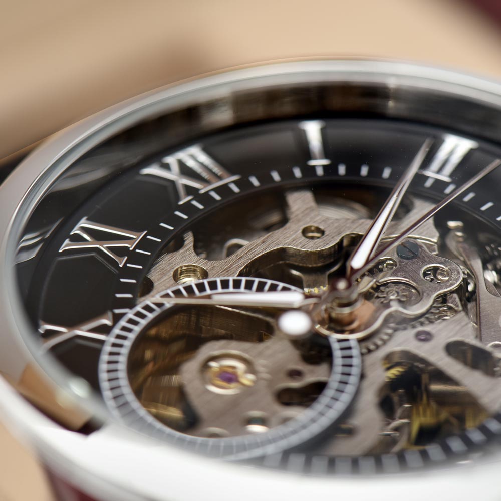 Graduation Men's Openwork Watch
