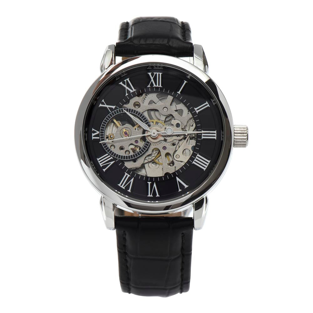 Graduation Men's Openwork Watch