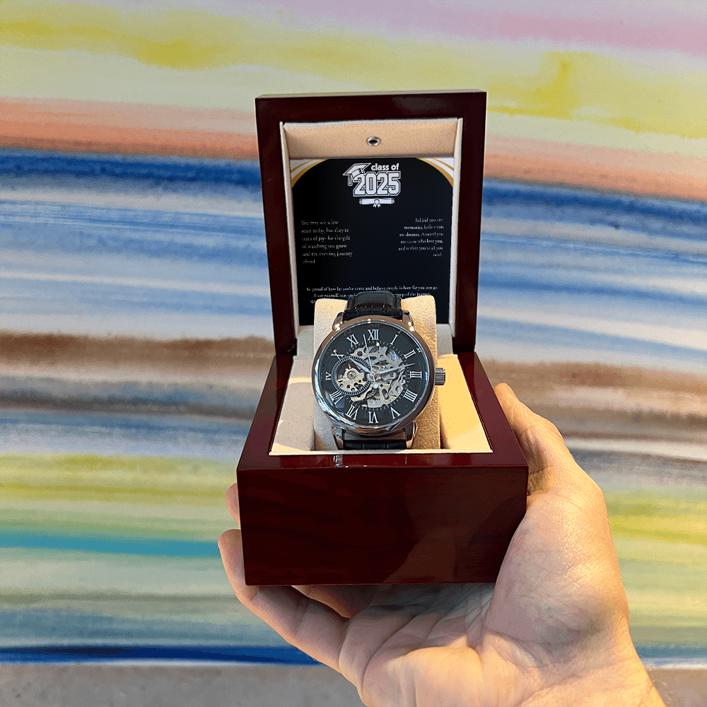 Graduation Men's Openwork Watch