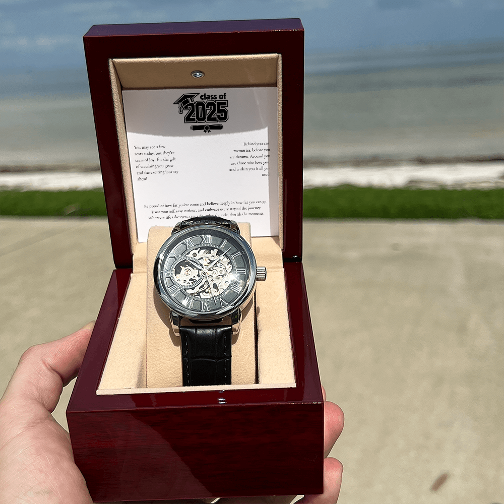 Graduation Men's Openwork Watch