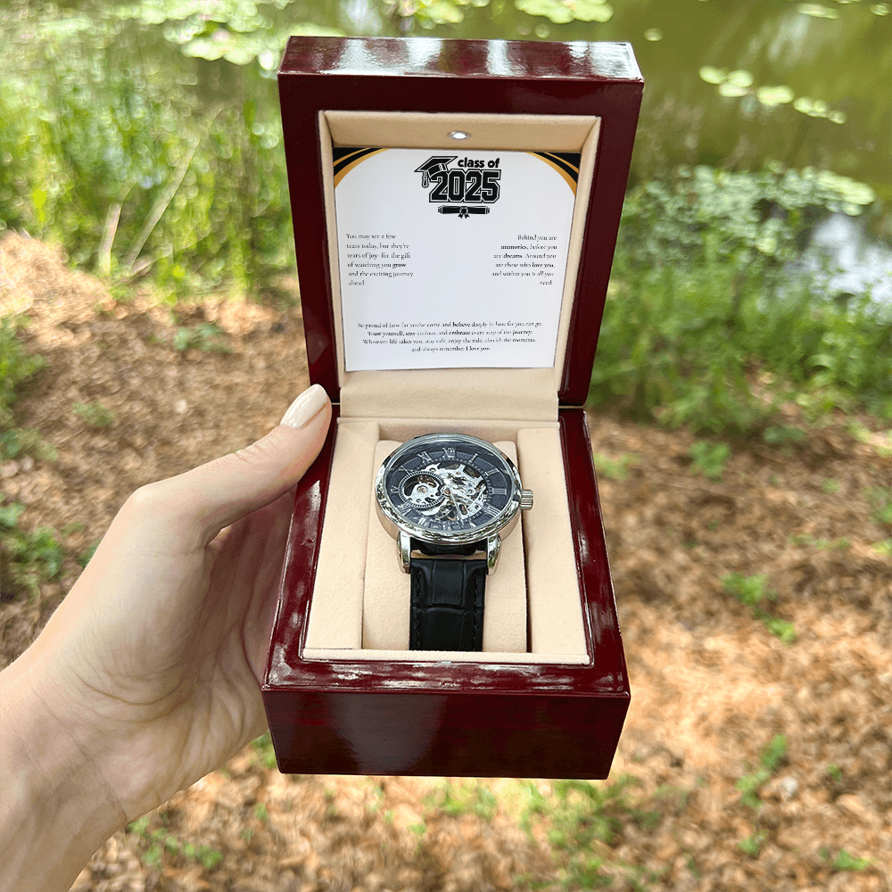 Graduation Men's Openwork Watch