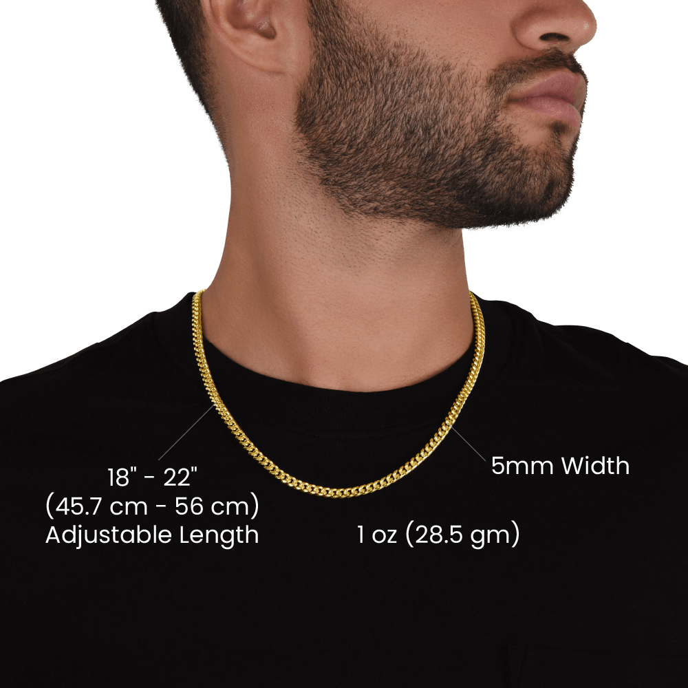 Graduation Cuban Link Chain