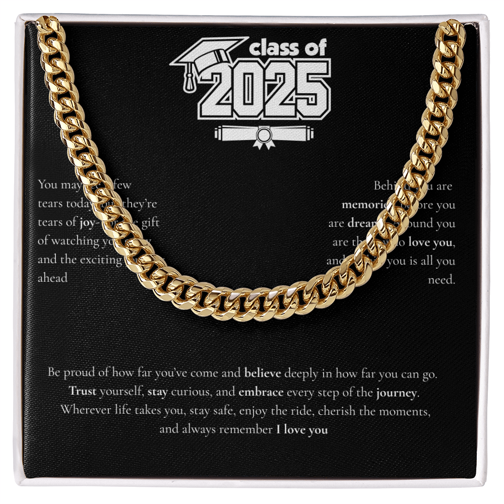 Graduation Cuban Link Chain