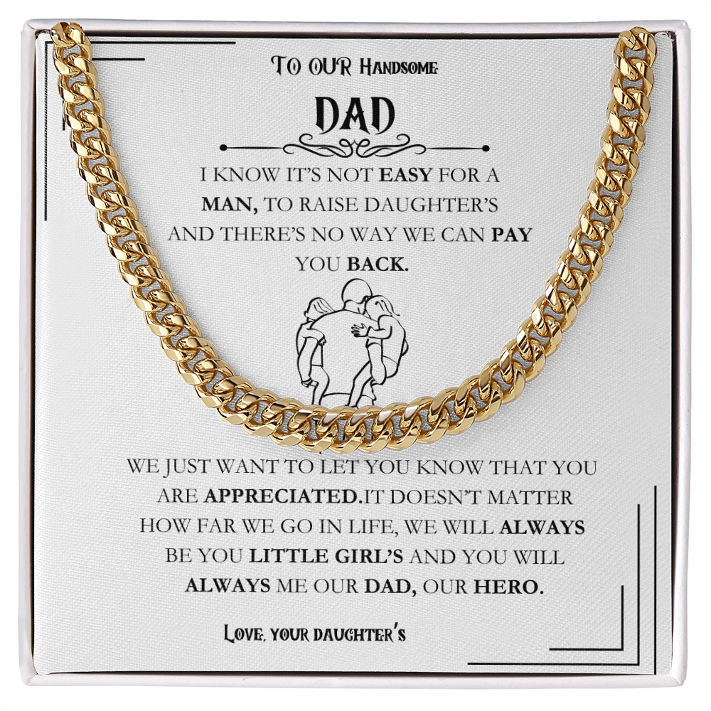 Father Cuban Link Chain