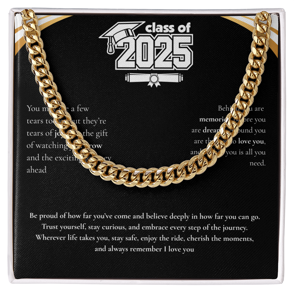 Graduation Cuban Link Chain