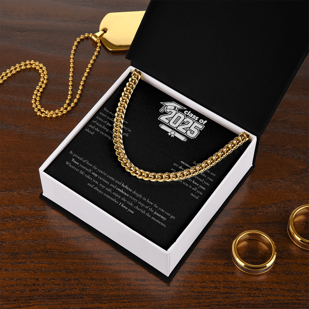 Graduation Cuban Link Chain
