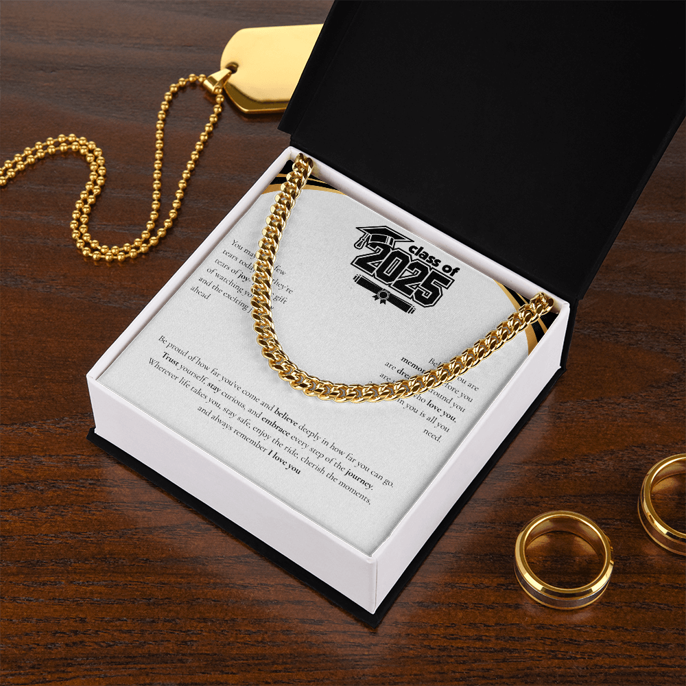 Graduation Cuban Link Chain