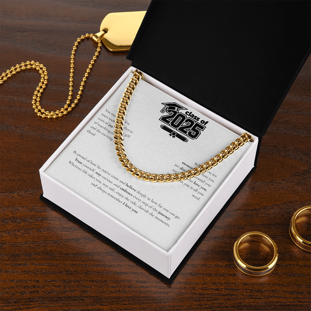Graduation Cuban Link Chain