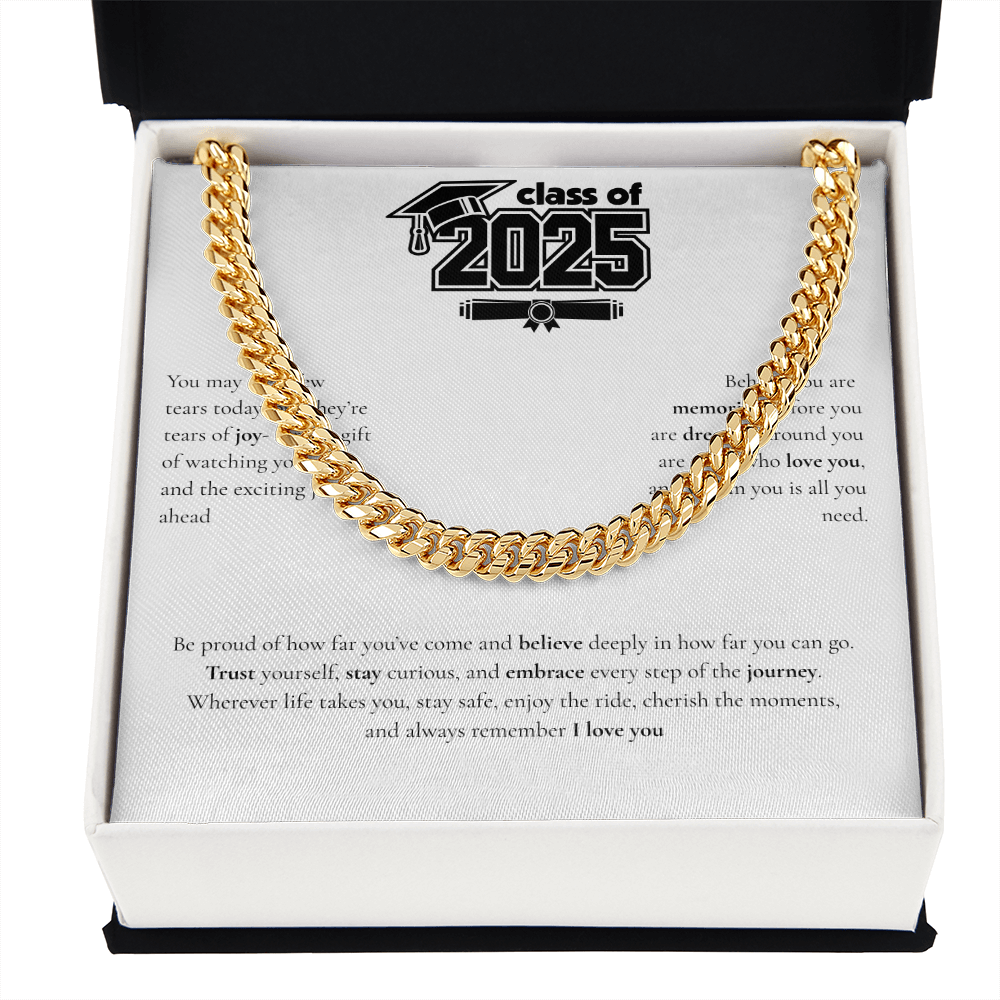 Graduation Cuban Link Chain